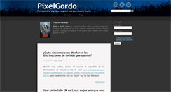 Desktop Screenshot of pixelgordo.com