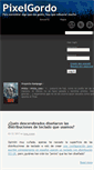 Mobile Screenshot of pixelgordo.com